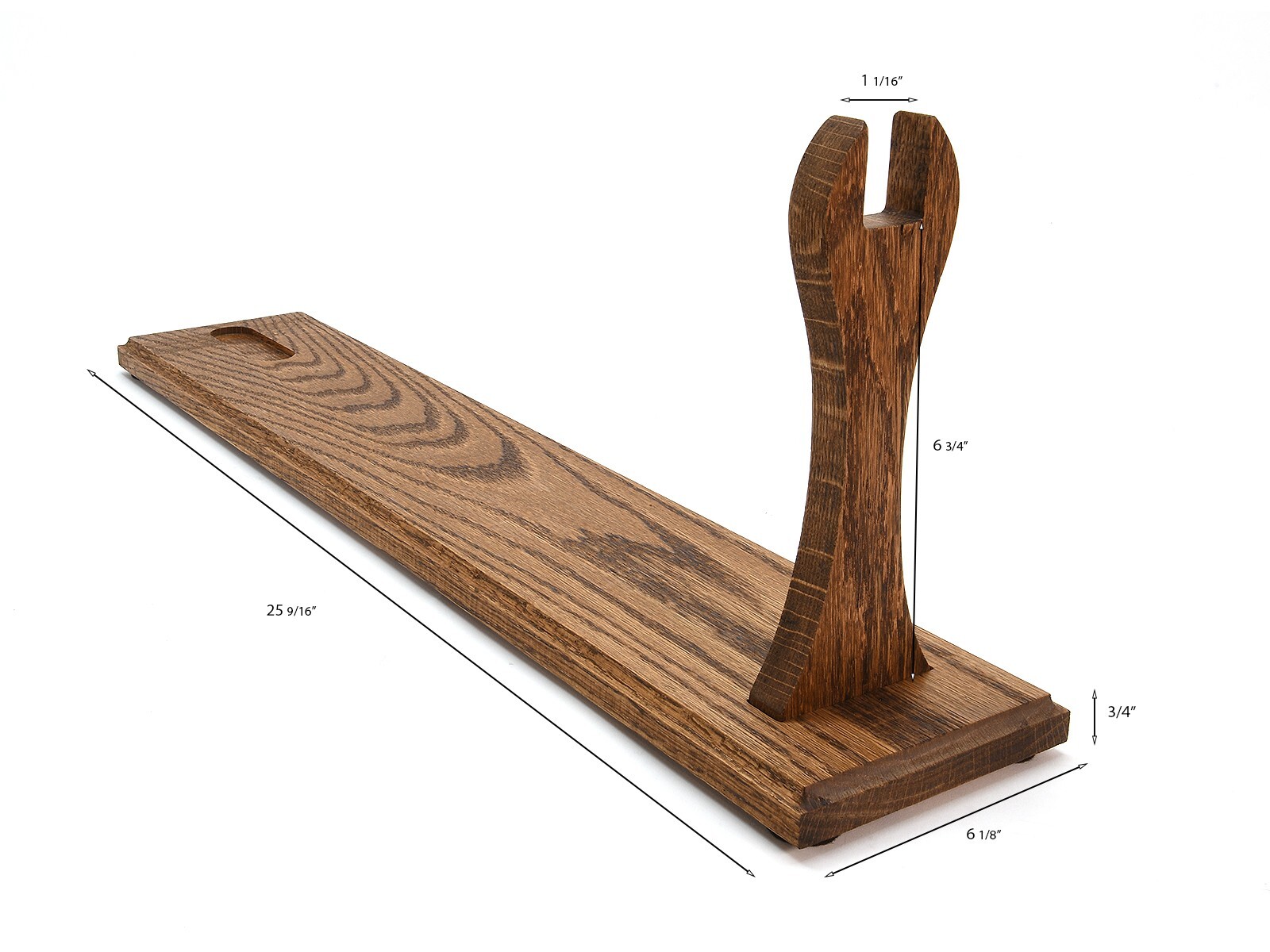 Oak Display Stand Thompson Submachine Gun Custom Shop Inc.