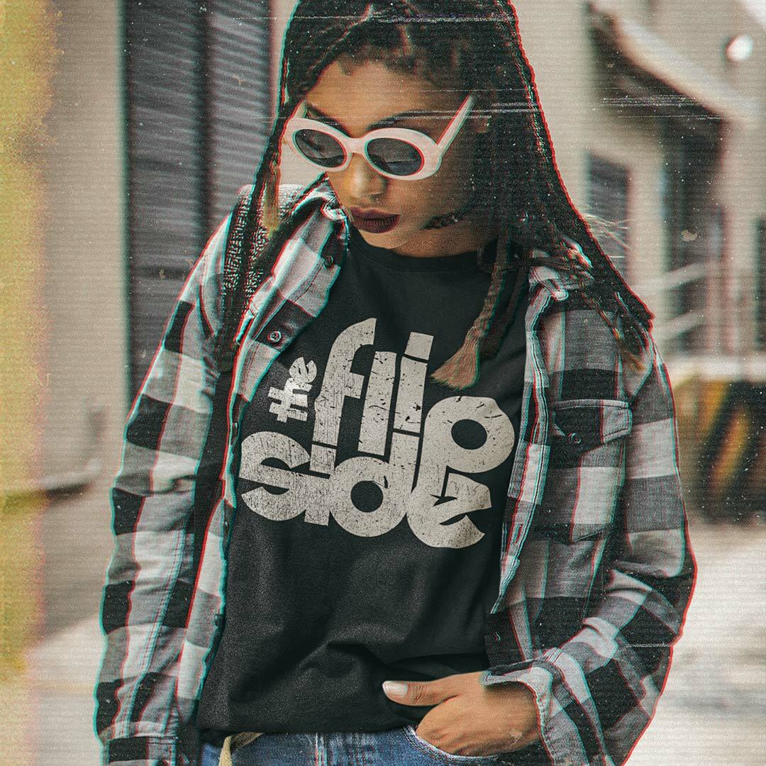Flip Side Record Store Chicago Short-Sleeve Unisex T-Shirt – Retro Music Tees
