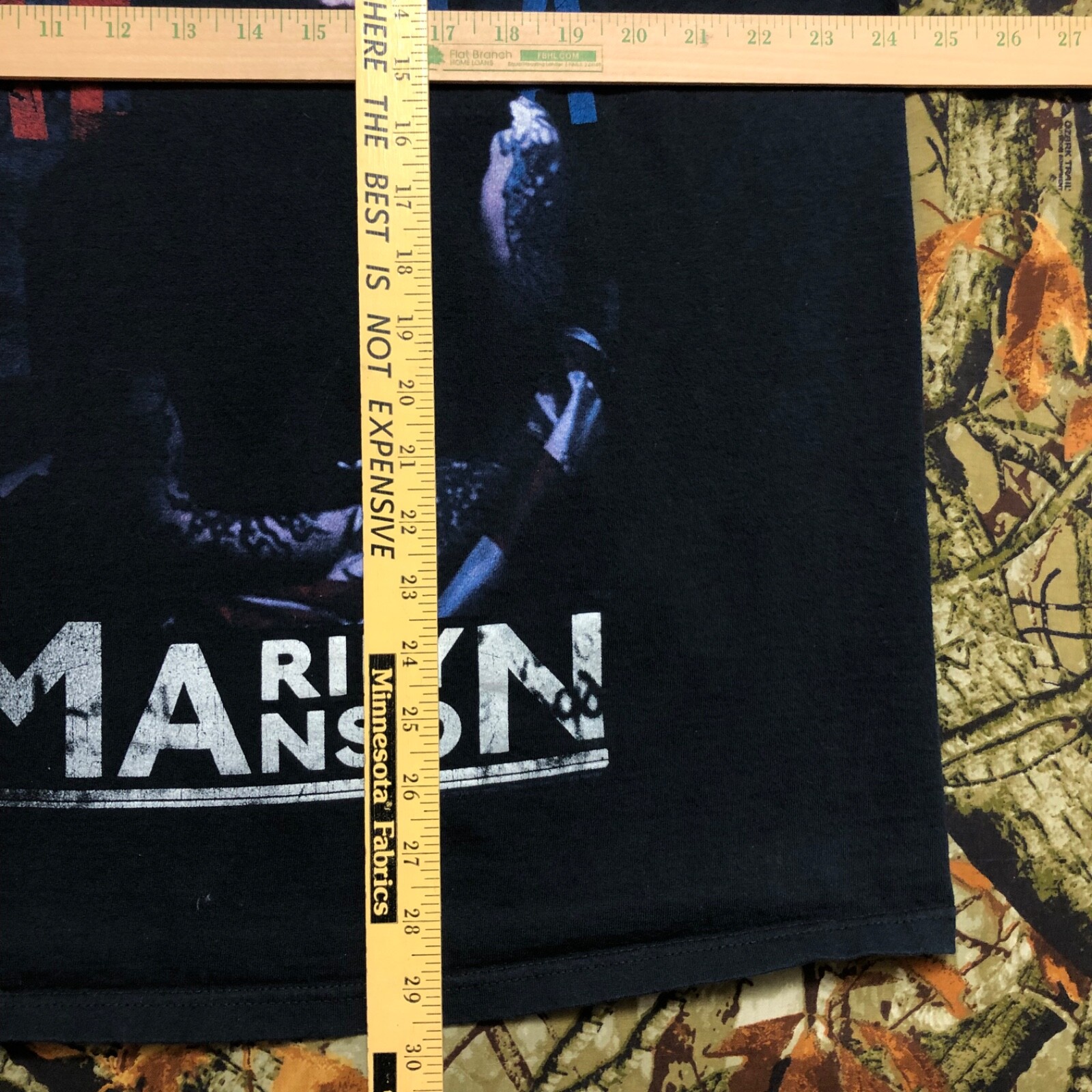 2000s Marilyn Manson shirt size XXL band tee We’re From America 2009 tour merch gallery