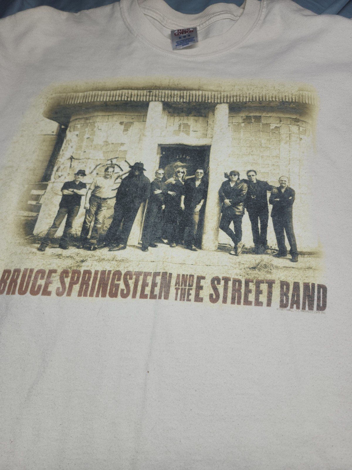 Vintage Bruce Springsteen 2007 Band T Shirt size XL Rock N Roll Jerzees Tag gallery