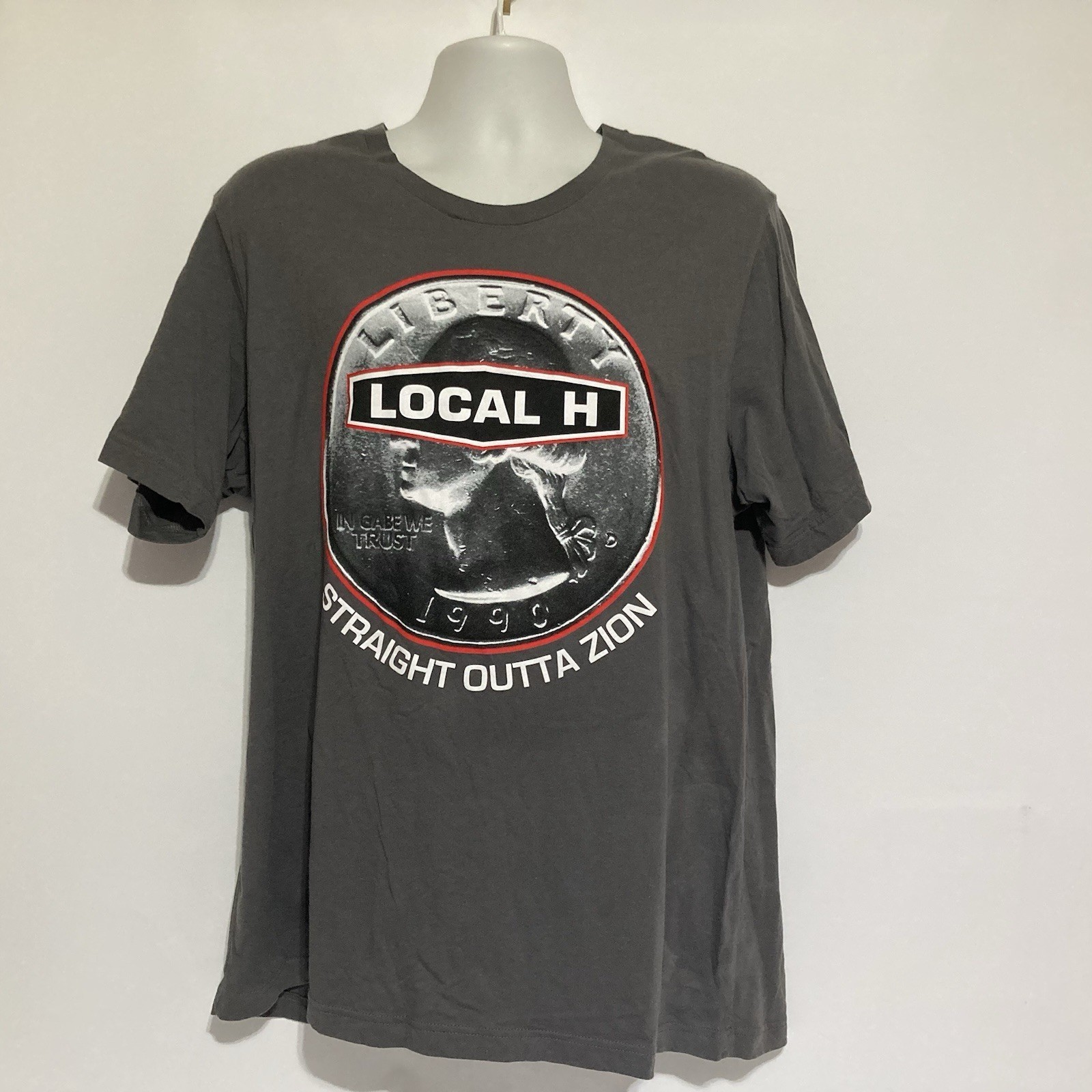 Local H Straight Outta Zion Rock Band T Shirt Black BO426