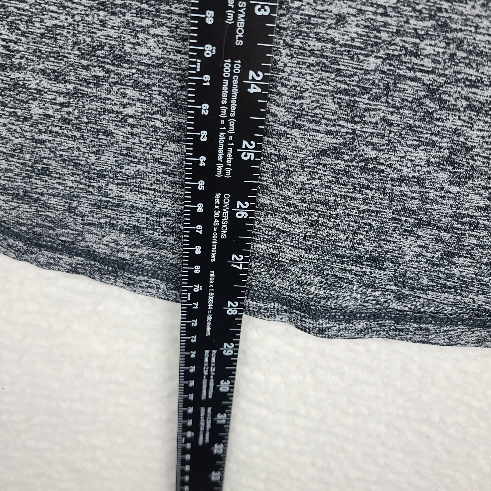 Under Armour The Tech Tee Shirt Mens Small Dark Gray Heathered Heatgear T-Shirt gallery