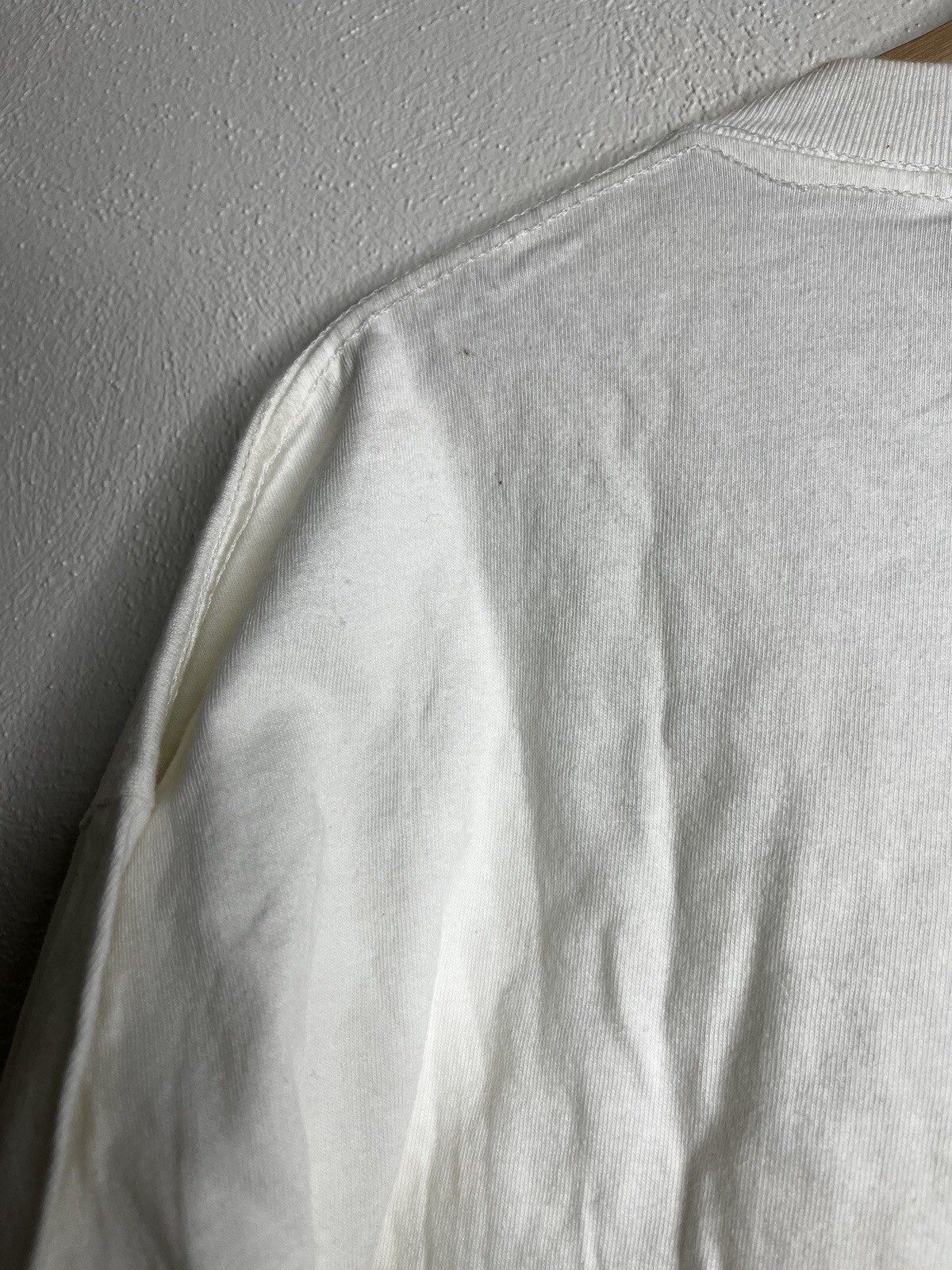 Vintage 80s Fish Nature Pullover Short Sleeve T Shirt One Size Fits All White gallery