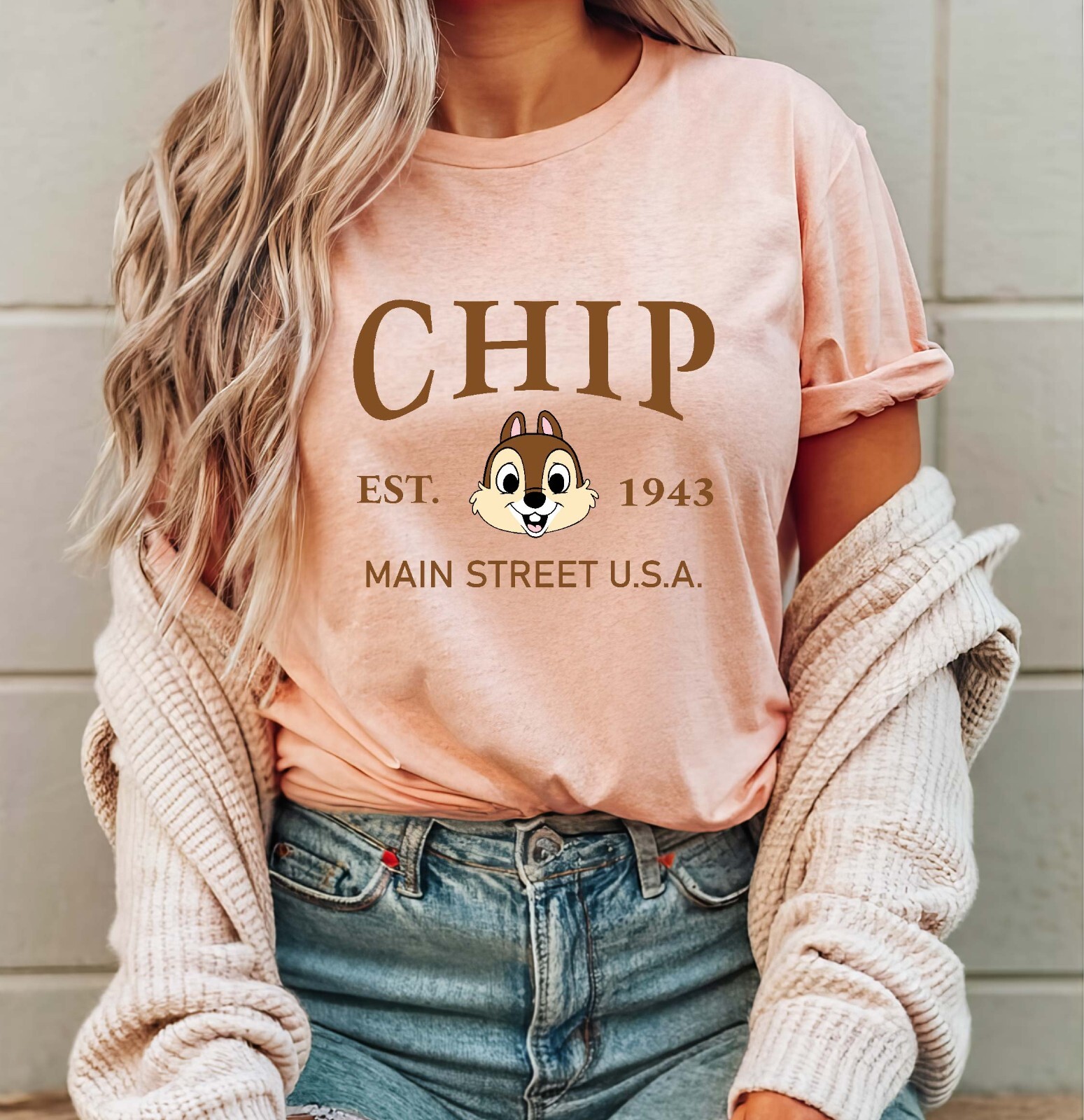 Chip and Dale Sibling Shirts, Disney Chip and Dale Couple Tees, Chip And Dale Ma gallery