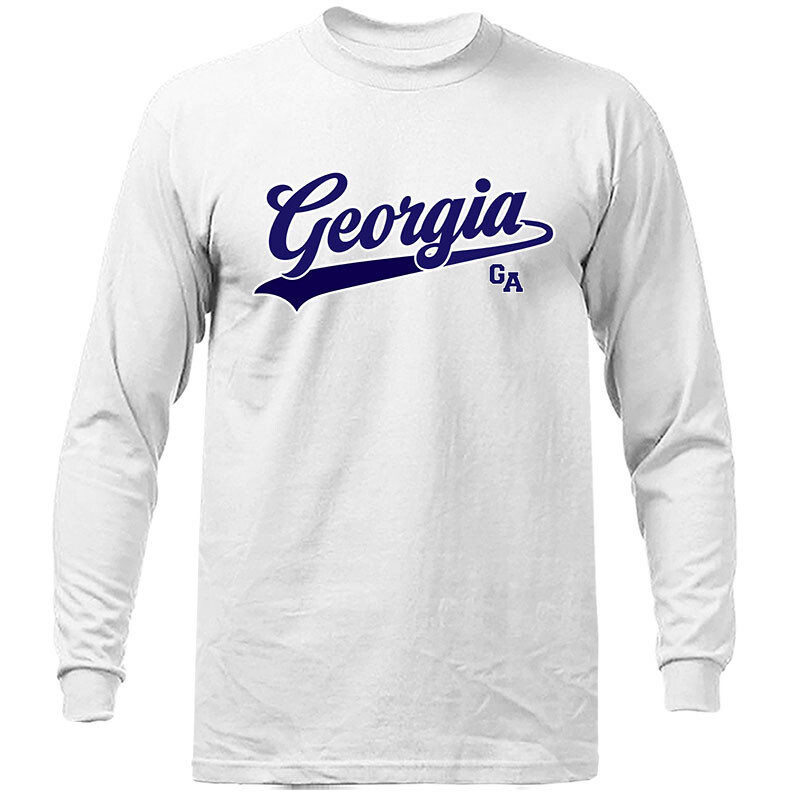 State of Georgia Swoosh GA Graphic Long Sleeve gallery