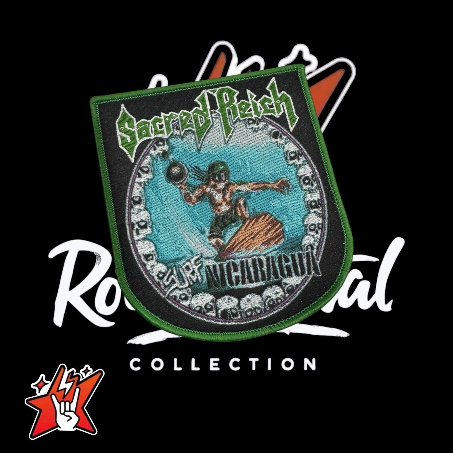 Sacred Reich Official Exclusiv Woven Patches Black Sabbath Judas Priest Slayer gallery