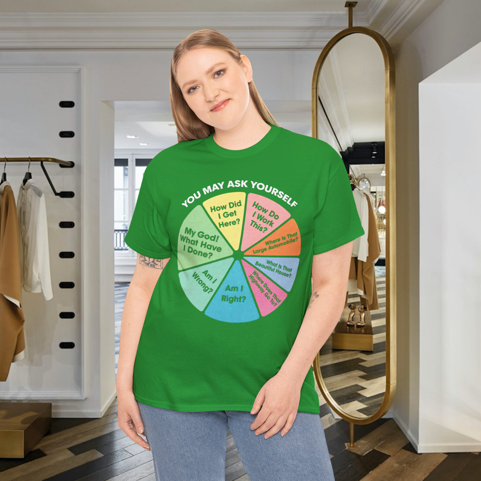You May Ask Yourself Once In A Lifetime Talking Heads T-Shirt gallery