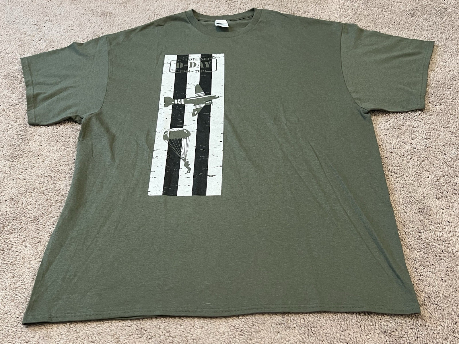 D-Day 75th Anniversary T Shirt Size 2XL War, World Hero Veteran Military gallery