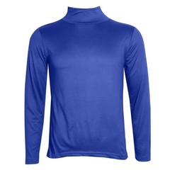 Mens Turtleneck Basic Pullover Long Sleeve Jumper Top Casual Slim Fit T-Shirt