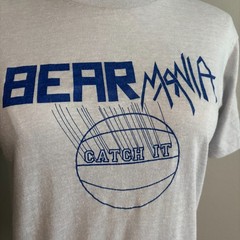 Vintage 80s BANTAM Graphic T-Shirt Single Stitch Bear Mania Catch It Sz M USA