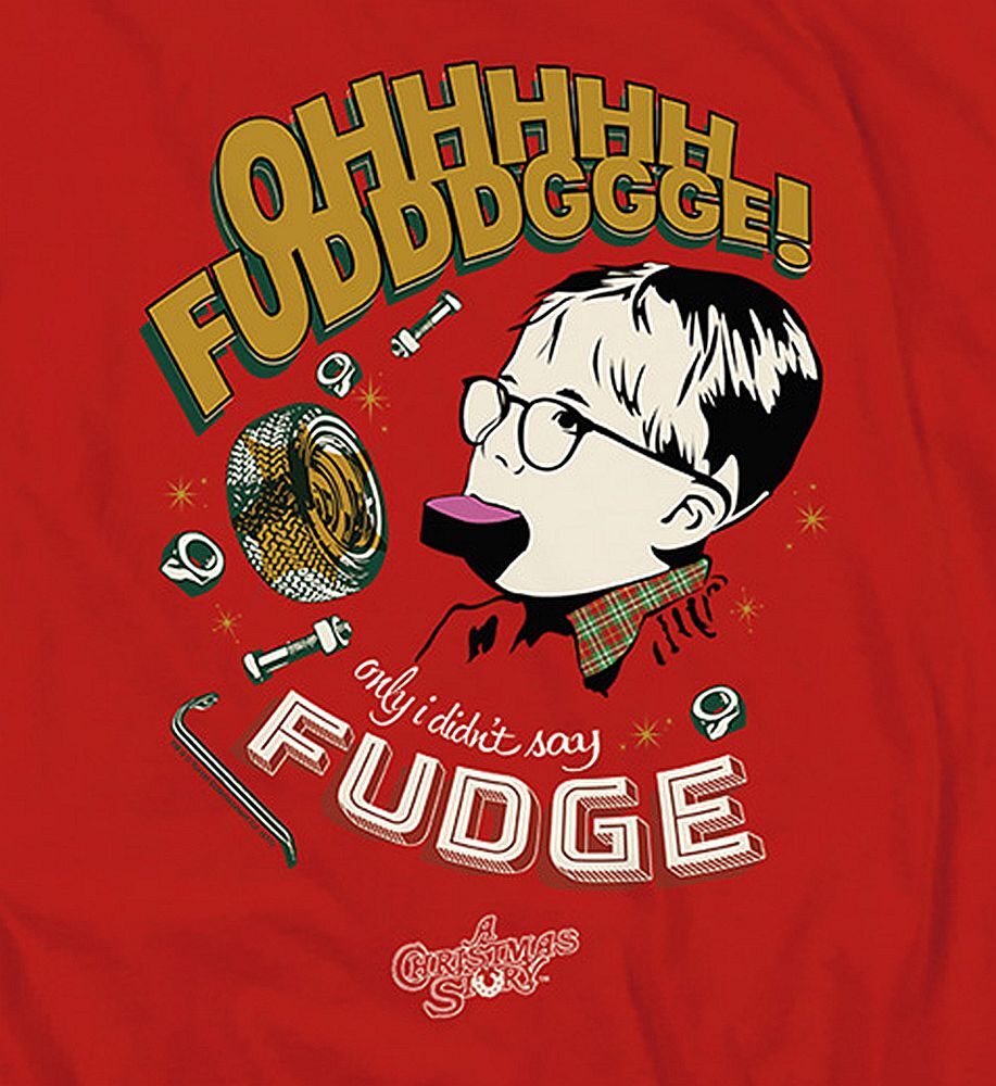 A Christmas Story "Fudge" T-Shirt or Sleeveless Tank - Toddler through 5X gallery