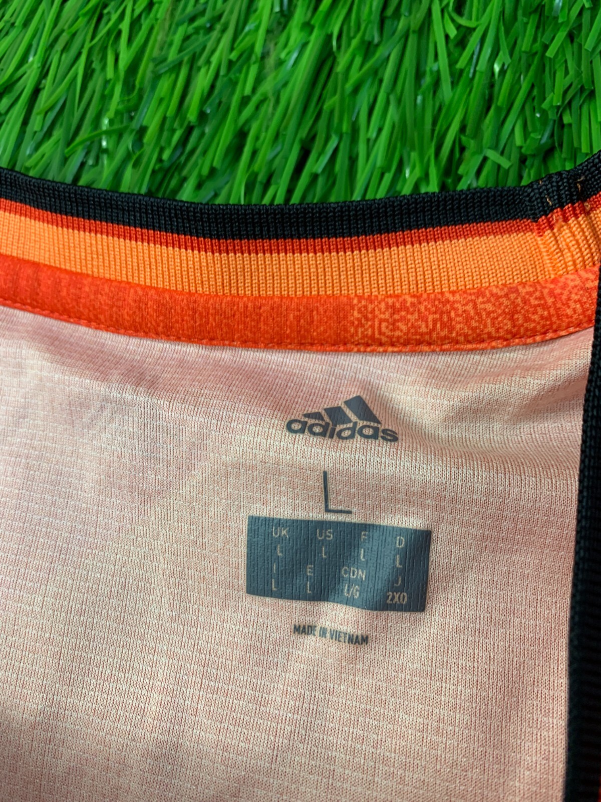 ADIDAS TANGO PERFORMANCE ORIGINAL 2017 FOOTBALL SOCCER SHIRT JERSEY SIZE L gallery