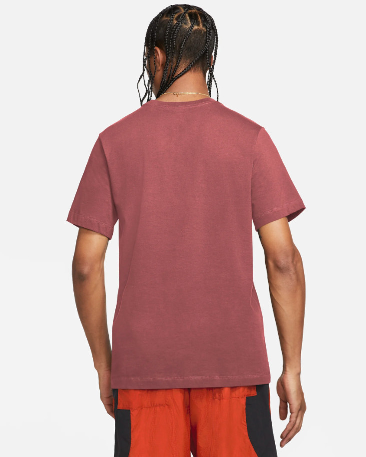 Nike Air Jordan Jumpman Logo Tee Mens T-Shirt Red Size L Casual Top gallery