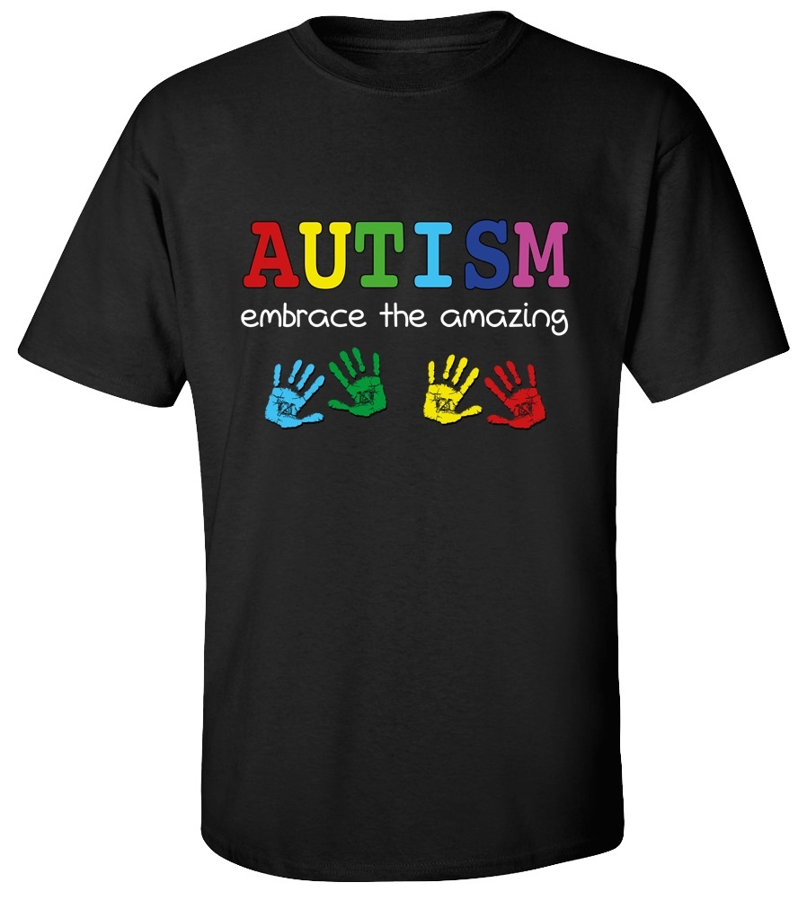 Autism Awareness T-shirt DTG 100% Cotton