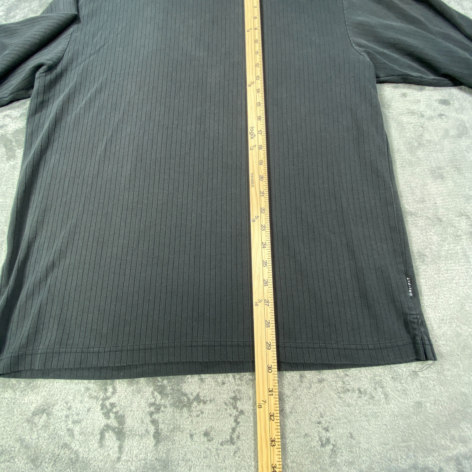 Vintage Nike Golf Mock Neck Sweatshirt Large Dri Fit Athletic Top Swoosh Y2K gallery