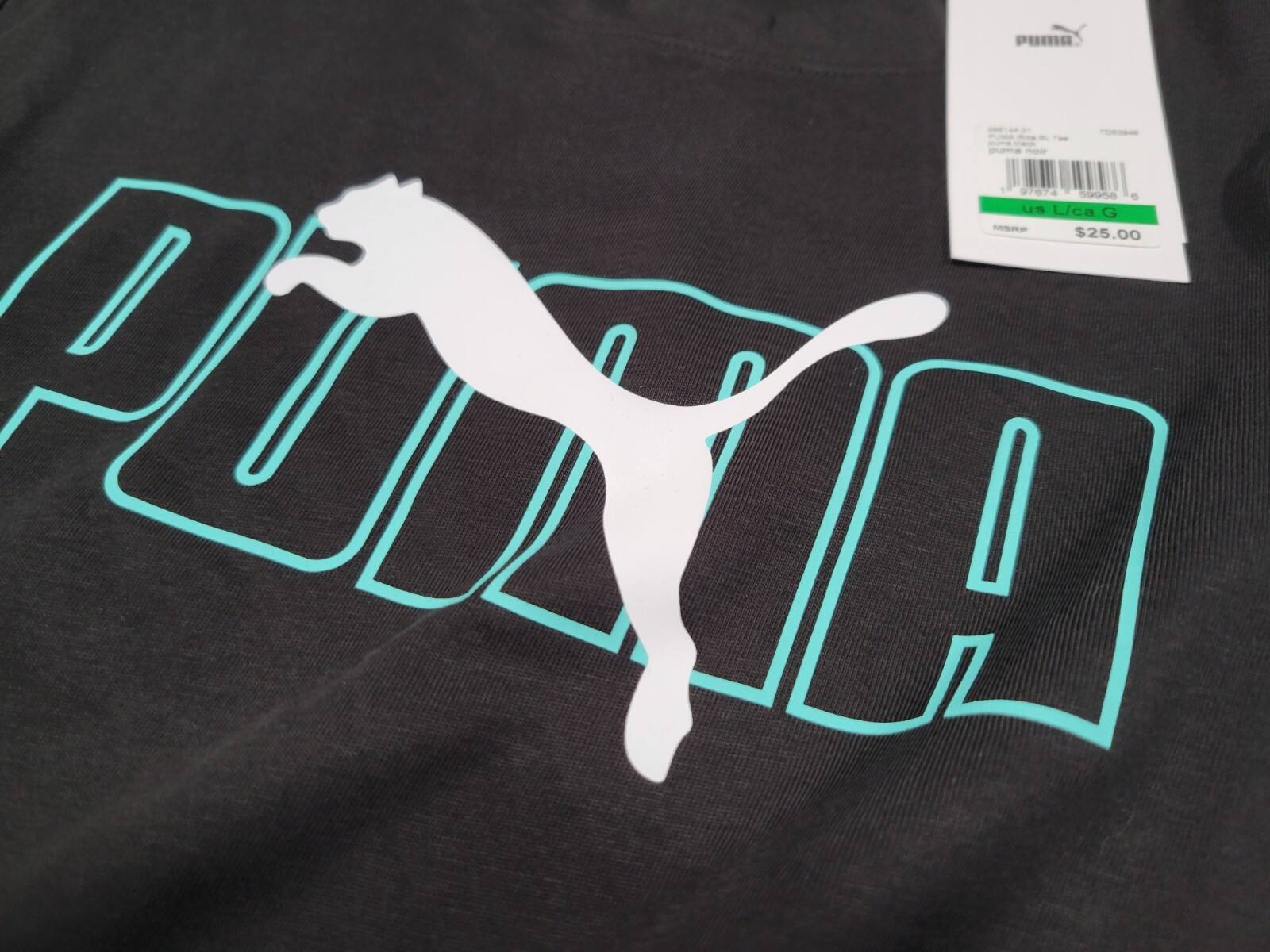 Puma Mens ESS Big Logo Sleeve Less Sports Training Faster Tank Puma Black gallery