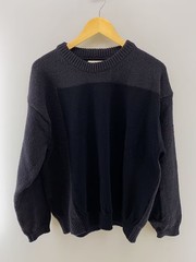 YOKE Sweater (Thick) Size 2 Cotton Black YK24SS0701S