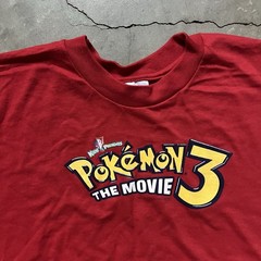 Vintage 2000’s Nintendo Pokemon 3 The Movie Promotional 🇺🇸 T-Shirt Adult S
