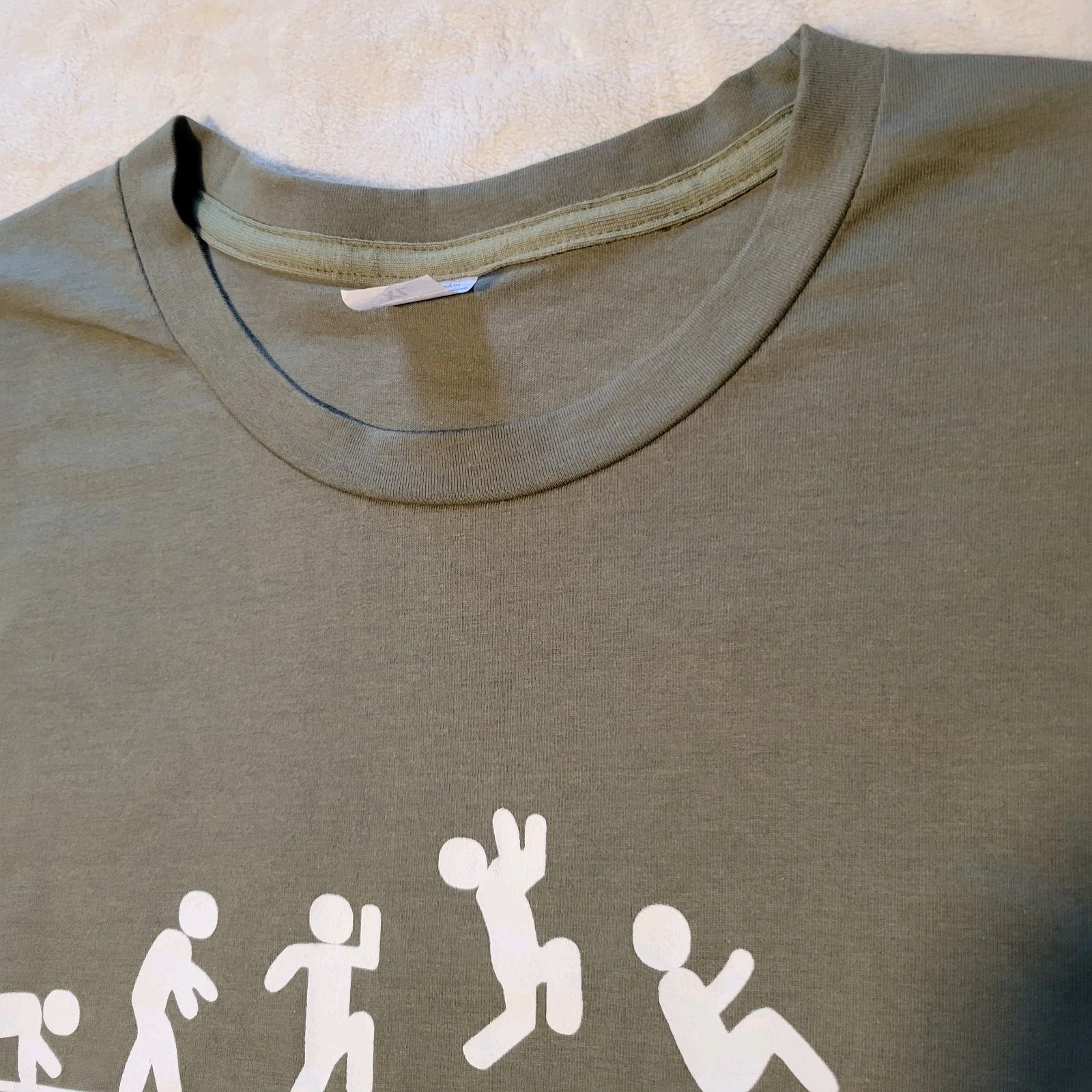 El Salvador Mens T Shirt Large Green Short Sleeve gallery