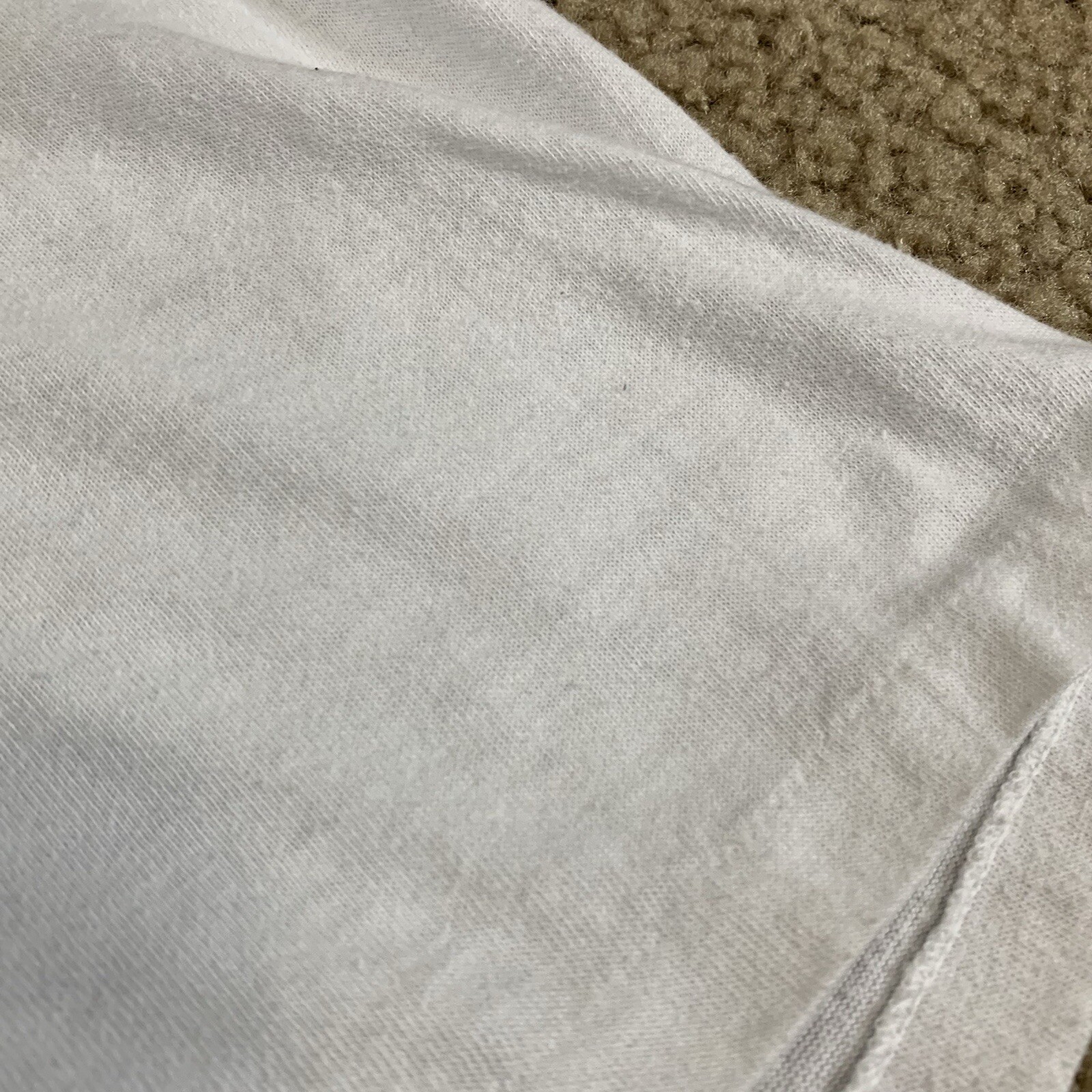 Hanes SMOKE BUSTERS Adult XL Short Sleeve Ringer Graphic T VTG 80s Poly Cotton gallery