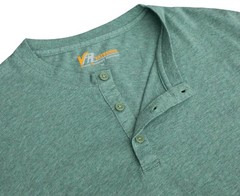 FR Shirts 4oz Flame Resistant Henley 100 Cotton Pre-Washed Fire Retardant