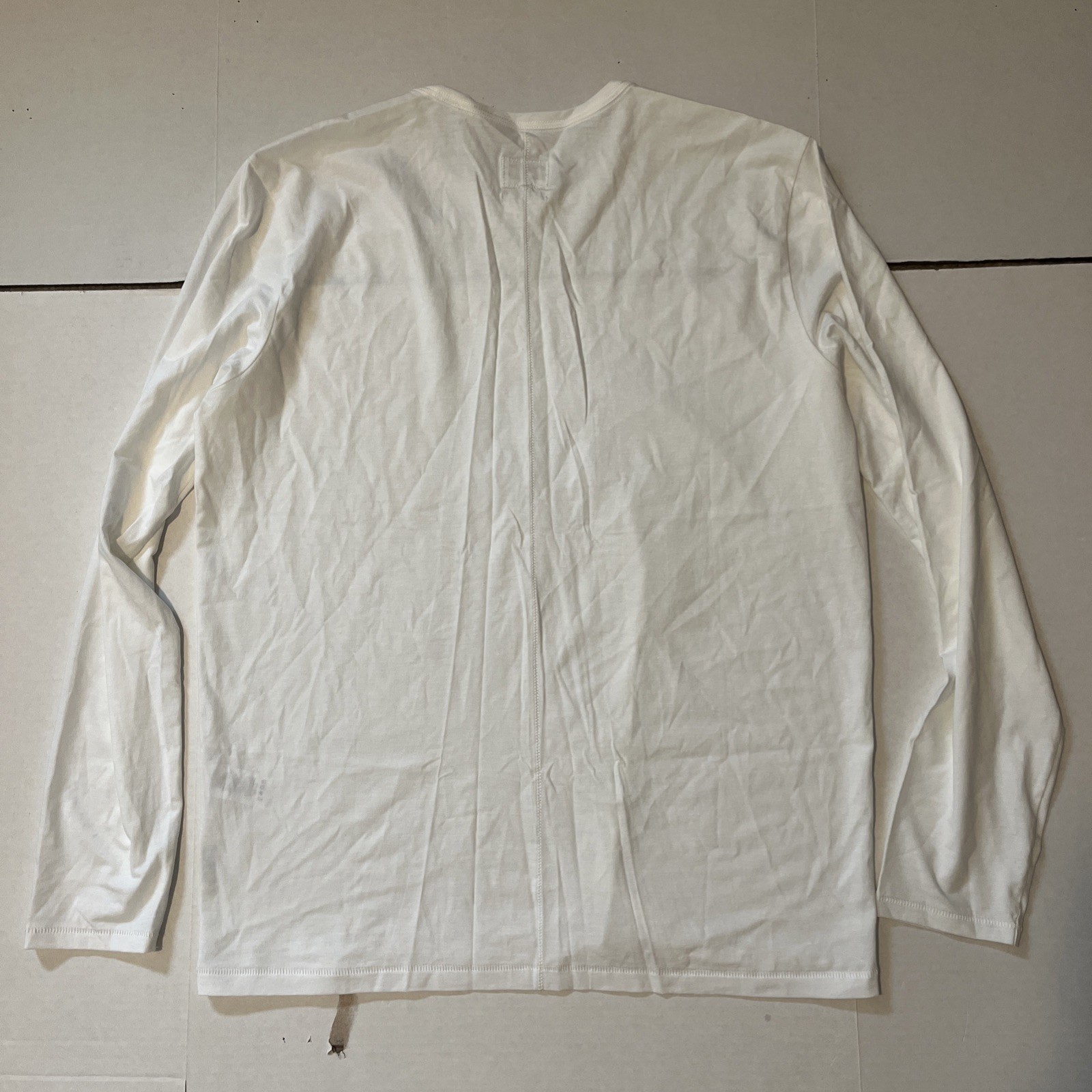 Rag And Bone Long Sleeve White T Shirt Men’s Size Large Casual Cotton Peru Made gallery