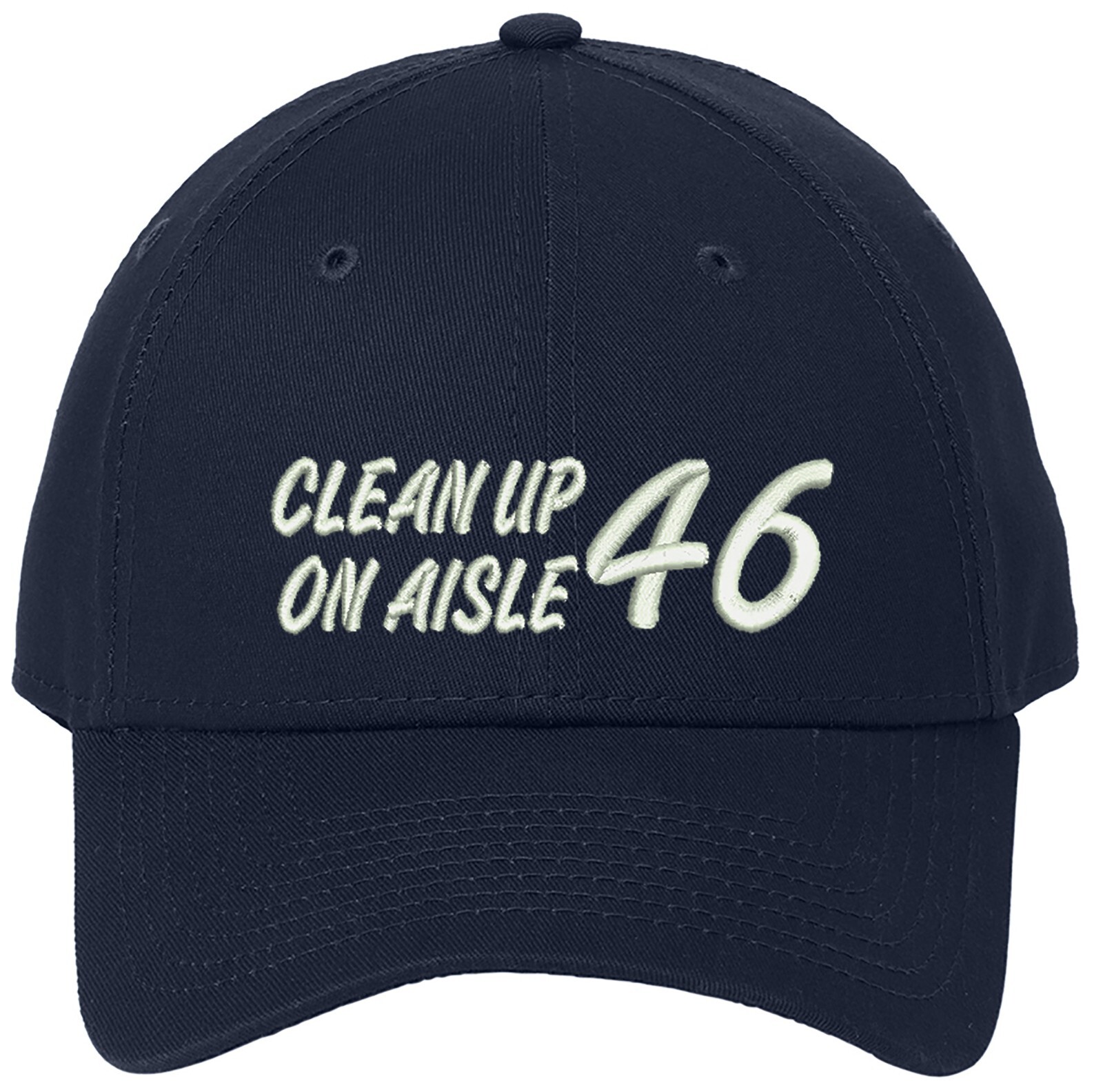 Clean up on aisle 46 Trump New Era Embroidered One Size Fits All Baseball Hats gallery