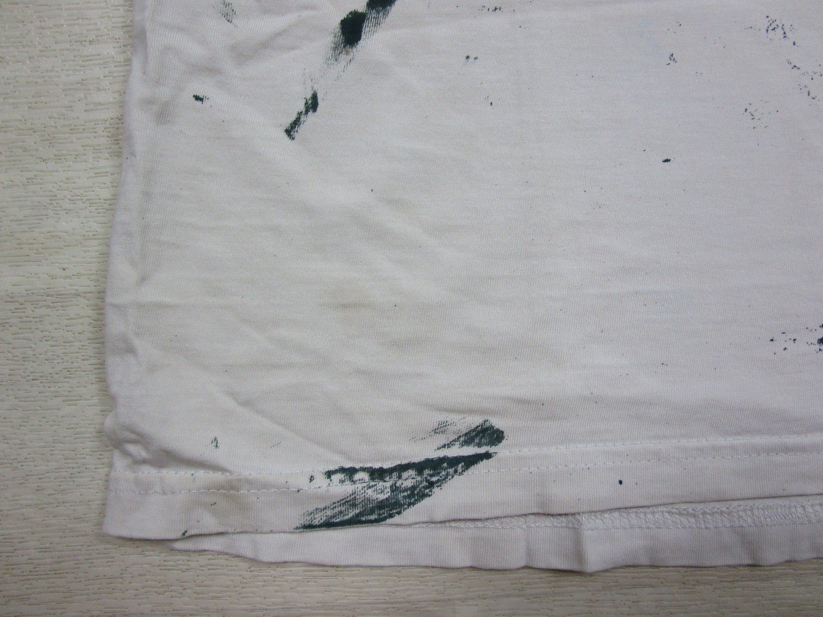 Vintage Y2K Genuine Dickies T-Shirt (L) Distressed Paint Splatter Nautical Star gallery