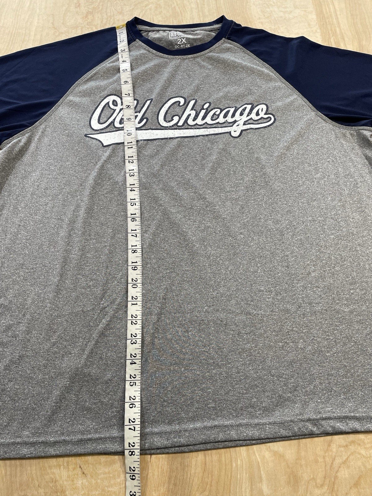 Old Chicago Pizza & Taproom Short Sleeve T-shirt Size 2X See Measurements gallery