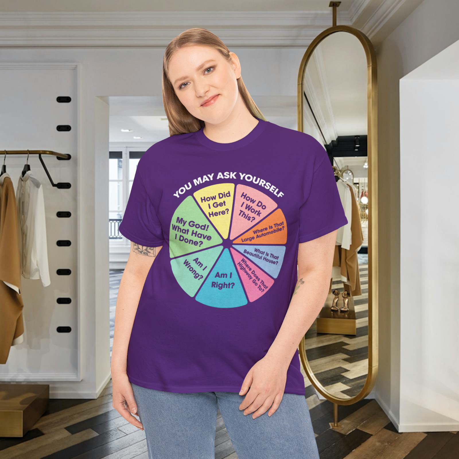 You May Ask Yourself Once In A Lifetime Talking Heads T-Shirt gallery