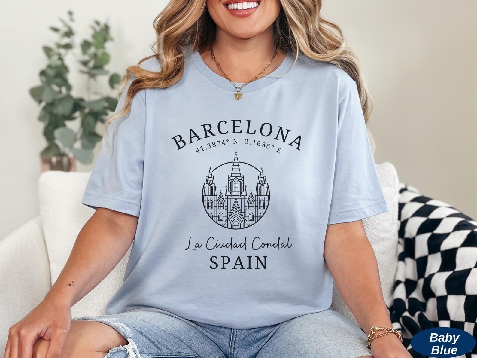 Barcelona Shirt Travel Gift for Spain Lover Trip Souvenir Tee gallery