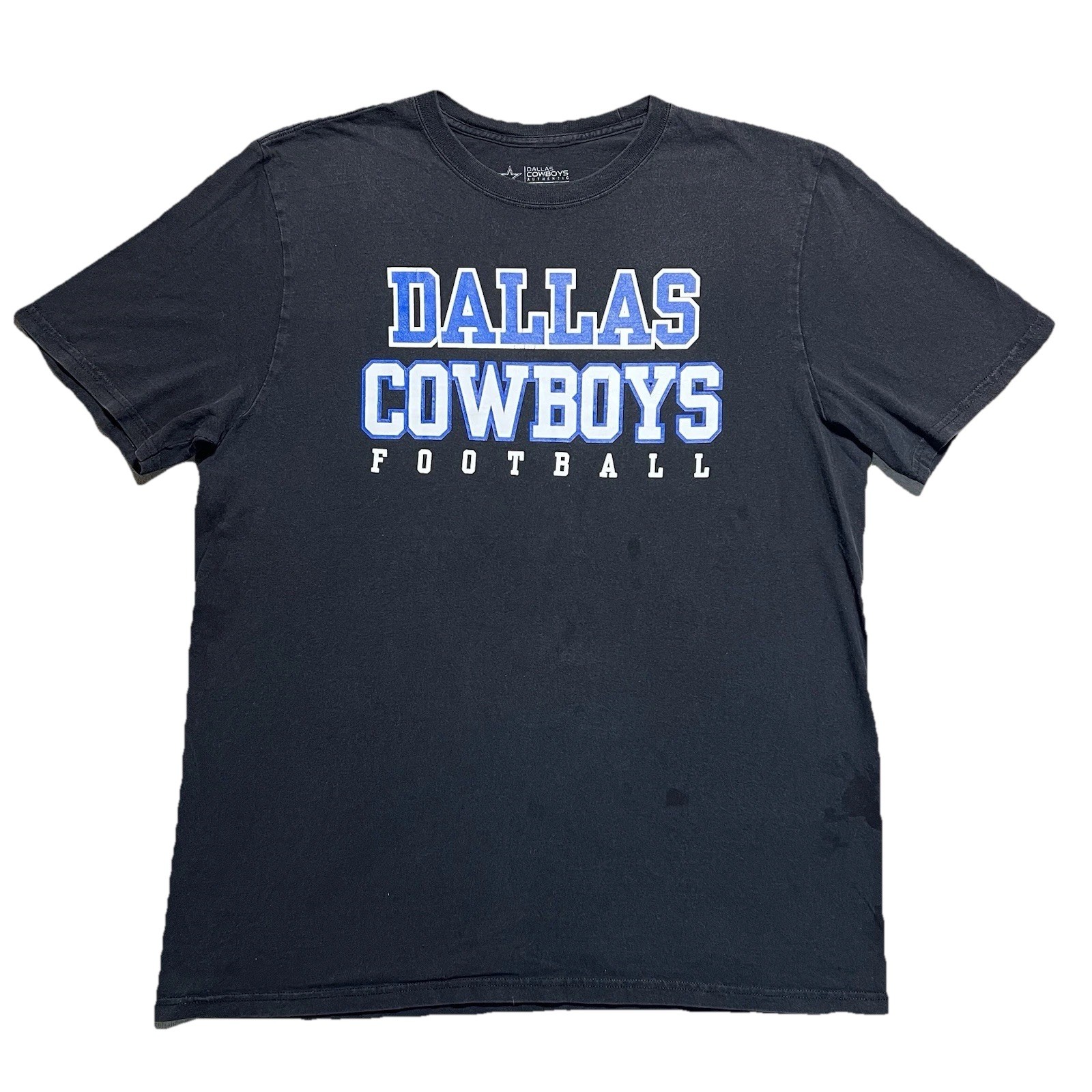 Dallas Cowboys NFL Logo T Shirt Mens XL Navy Team Apparel gallery