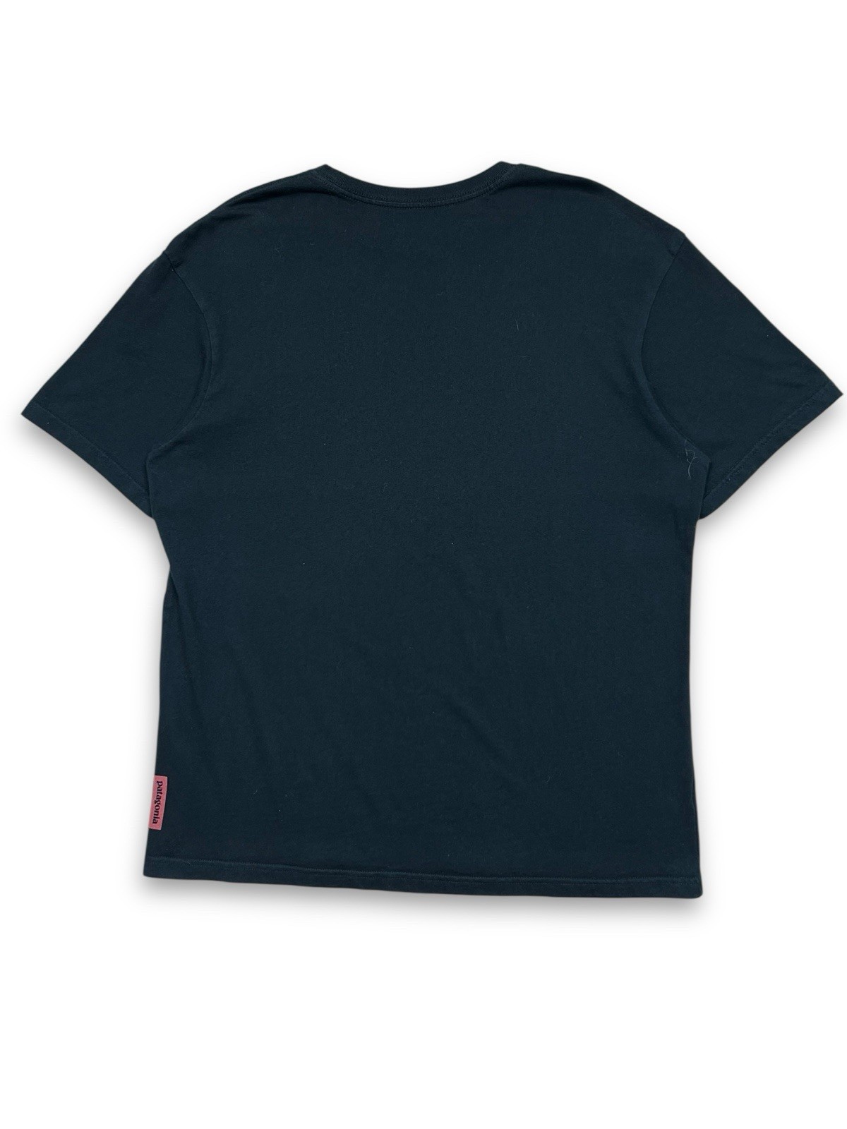 Patagonia Live Simply One String Guitar Logo Black Tee-Shirt Size Large gallery