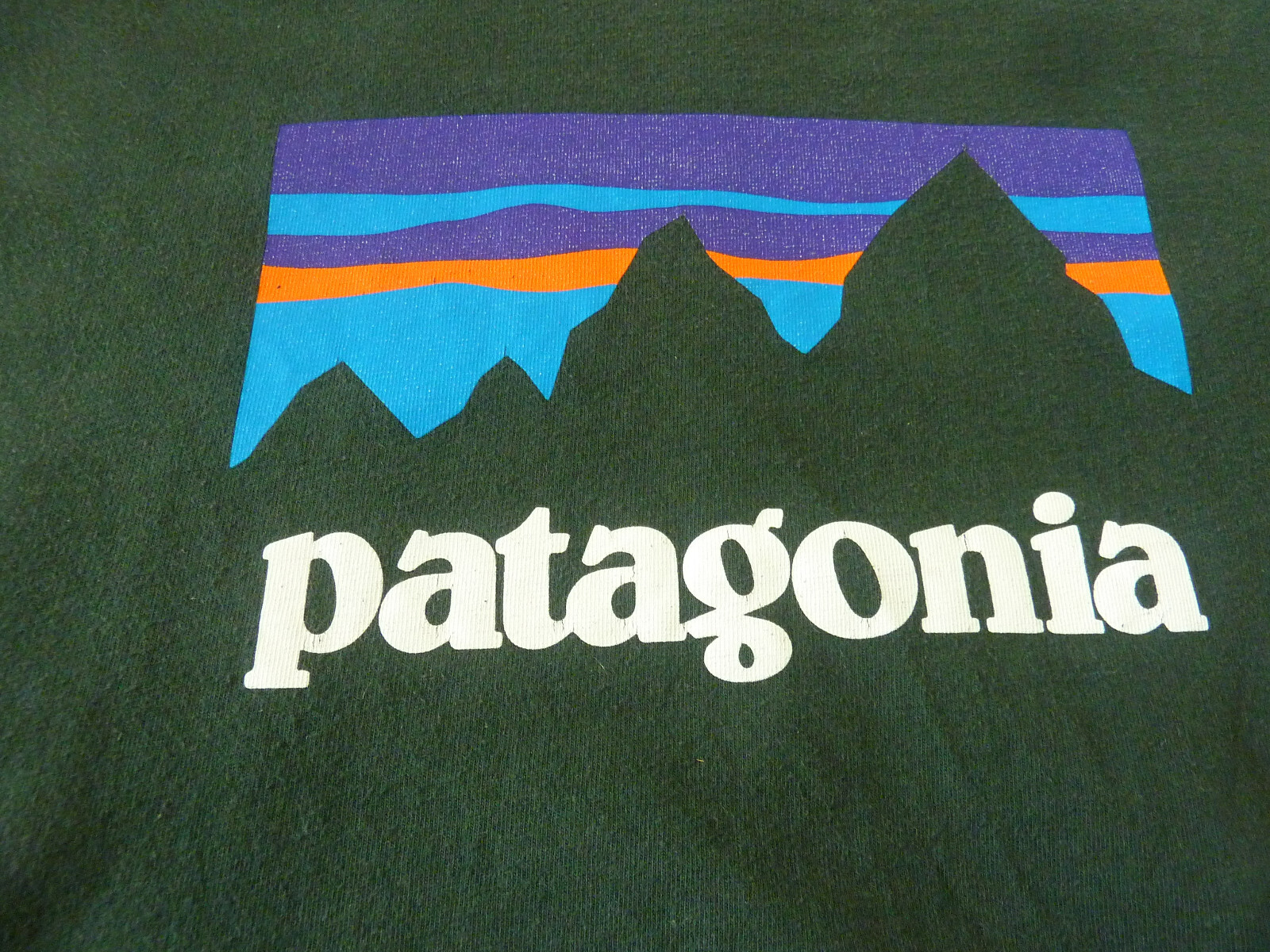 Patagonia Long Sleeve Shirt Dark Green Organic Cotton Regular Fit Adult Sz M gallery