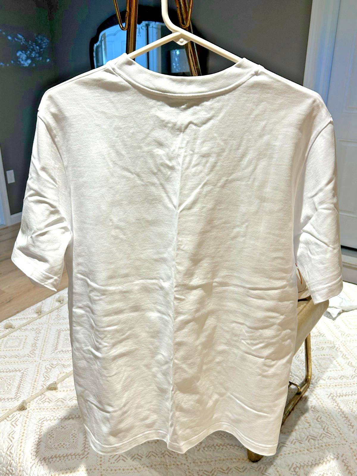 Casablanca Paris White Tennis Club Icon Printed T-Shirt W/ Sport Motif On Chest gallery