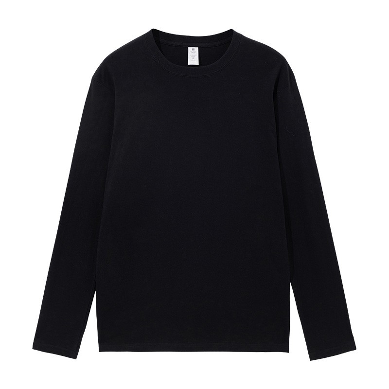2026 New Combed Compactall Cotton Heavy Round Neck Solid Color gallery