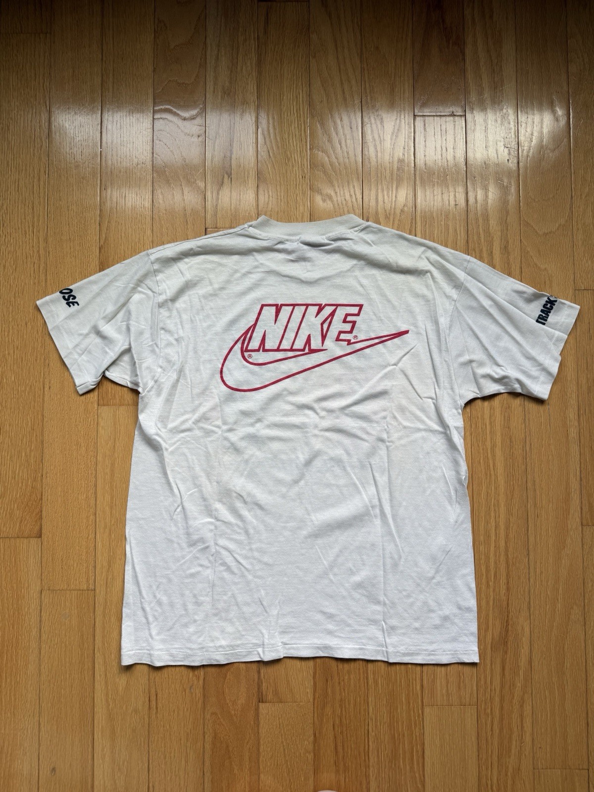 Vintage 1987 Nike San Jose Track And Field Outdoor Championships Tshirt G2U gallery