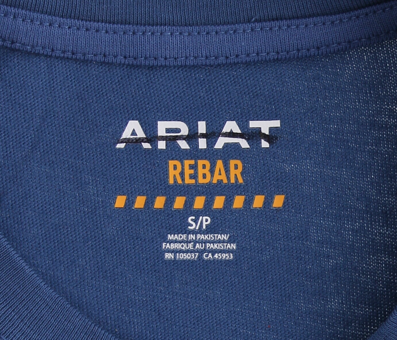 Ariat Rebar Men's T-Shirt Cotton Strong, Raglan Short Sleeve, Basic Pocket Tee gallery