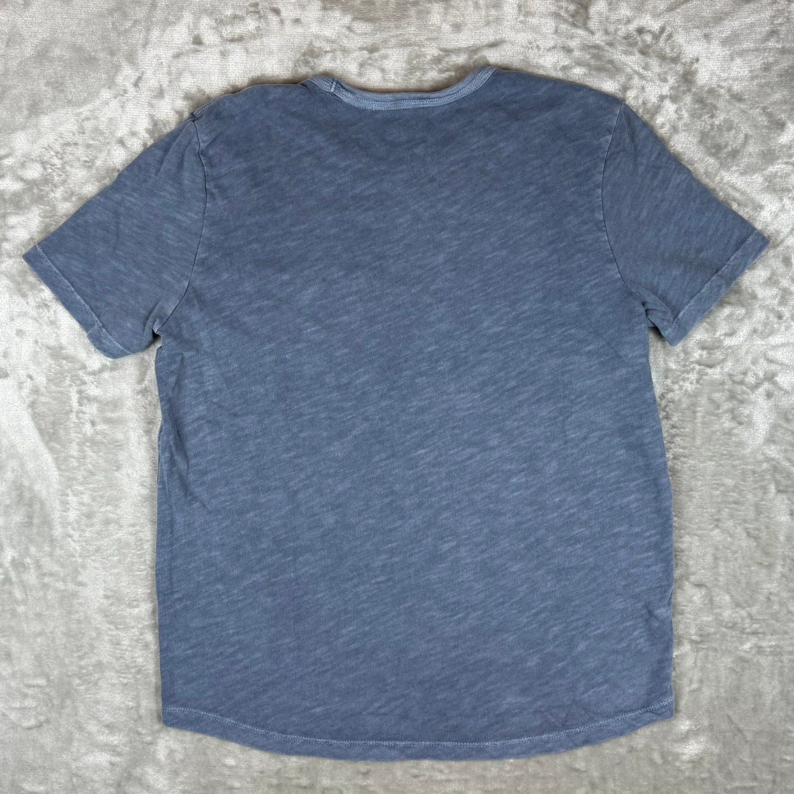Marine Layer Heavy Slub Pocket Tee T-Shirt Mens Small Indigo Blue $64 New NWOT gallery