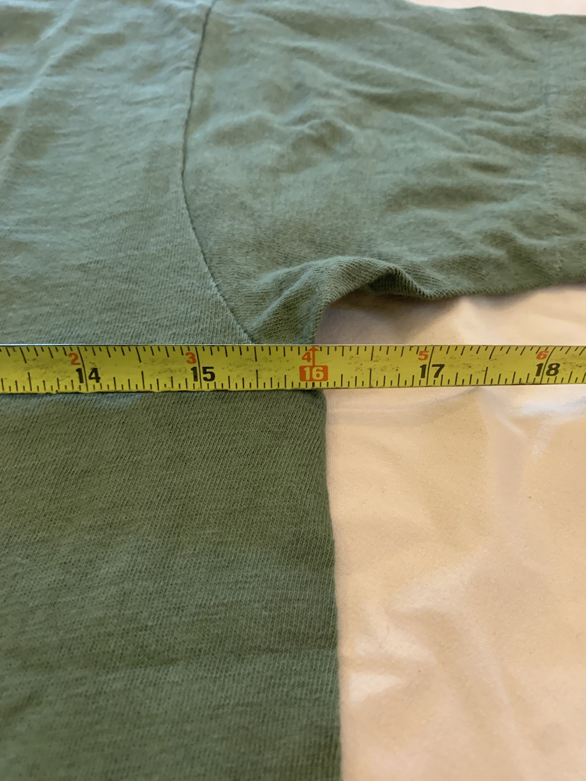 Vintage 60s Army T Shirt XS Olive Drab Skivvy U-Neck Otis USMC Military Vietnam gallery