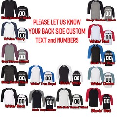 Customized Shirt Baseball Jersey Personalized Name Number Your Own Team Jersey
