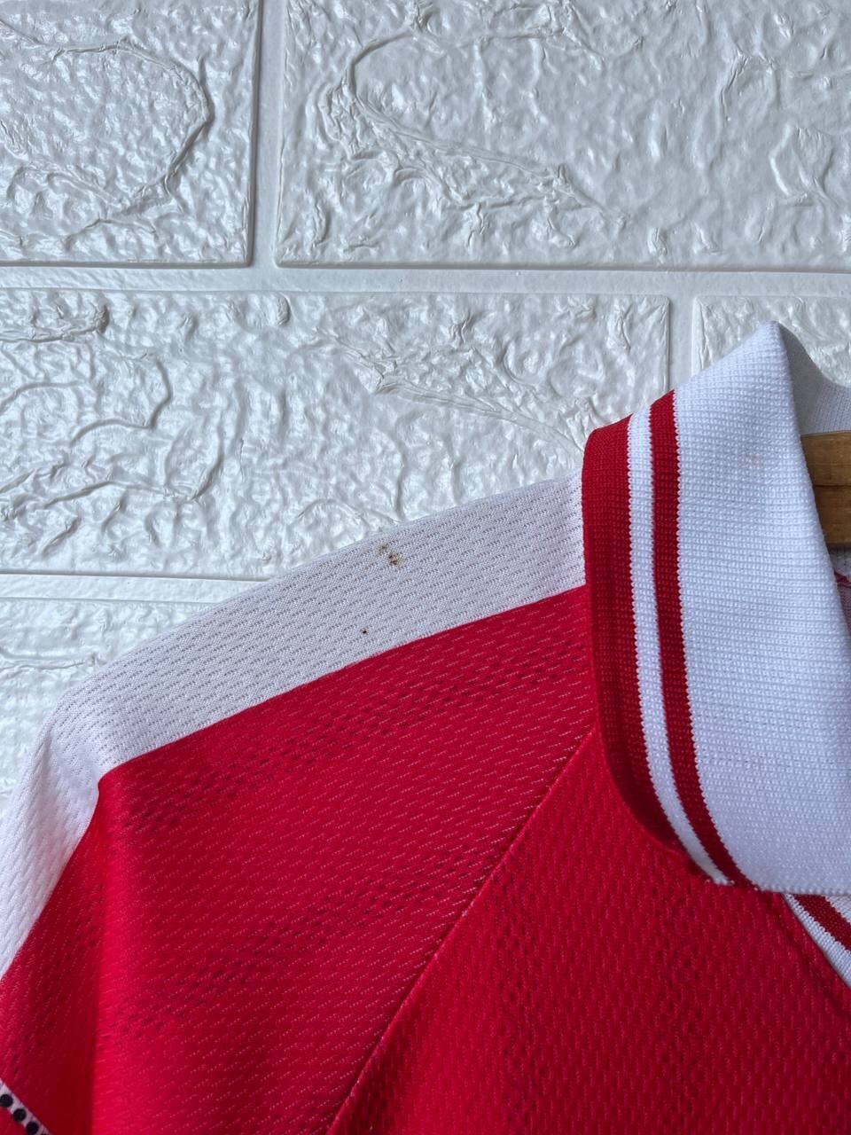 Vintage Denmark 1998 World Cup #11 Laudrup France 98 DBU Fan Soccer Jersey gallery