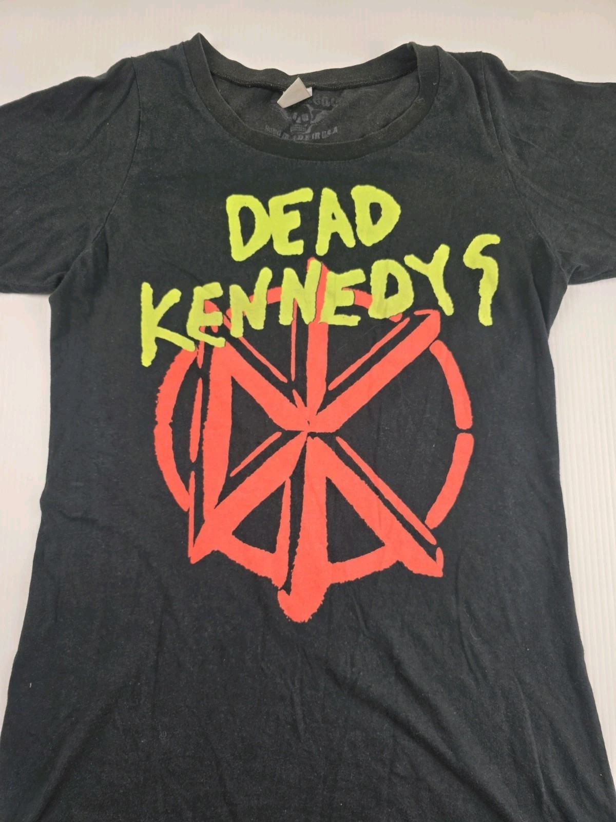 Vintage Dead Kennedys T-Shirt Glamhead Black Long Cut Made In USA Size XL gallery