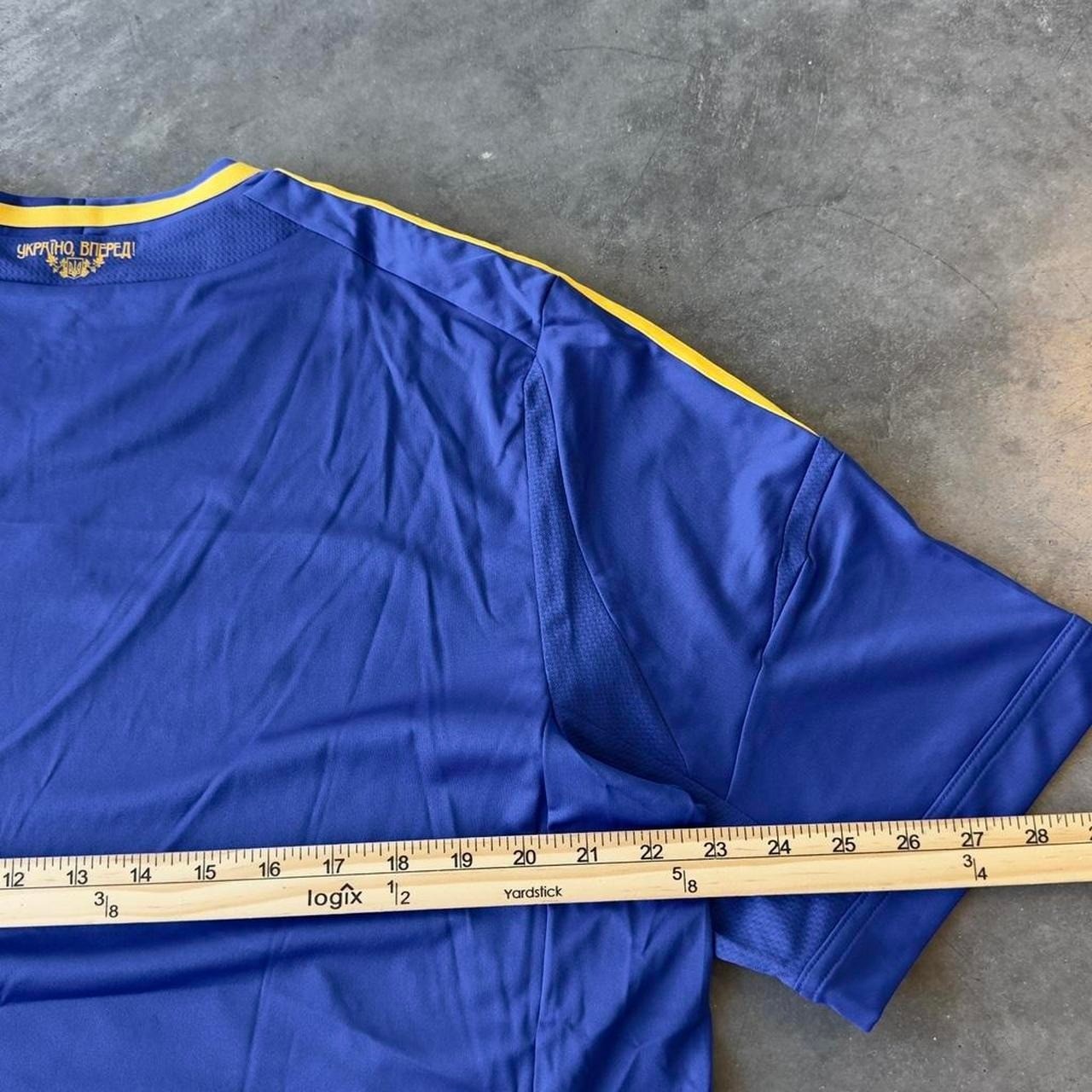 UKRAINE NATIONAL TEAM 2012 AWAY FOOTBALL SHIRT JERSEY CAMISETA ADIDAS size XL gallery