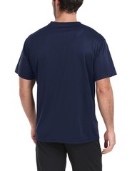 5 Pack Mens Workout Athletic Short Sleeve Moisture Wicking T Shirt 2XL Assorted