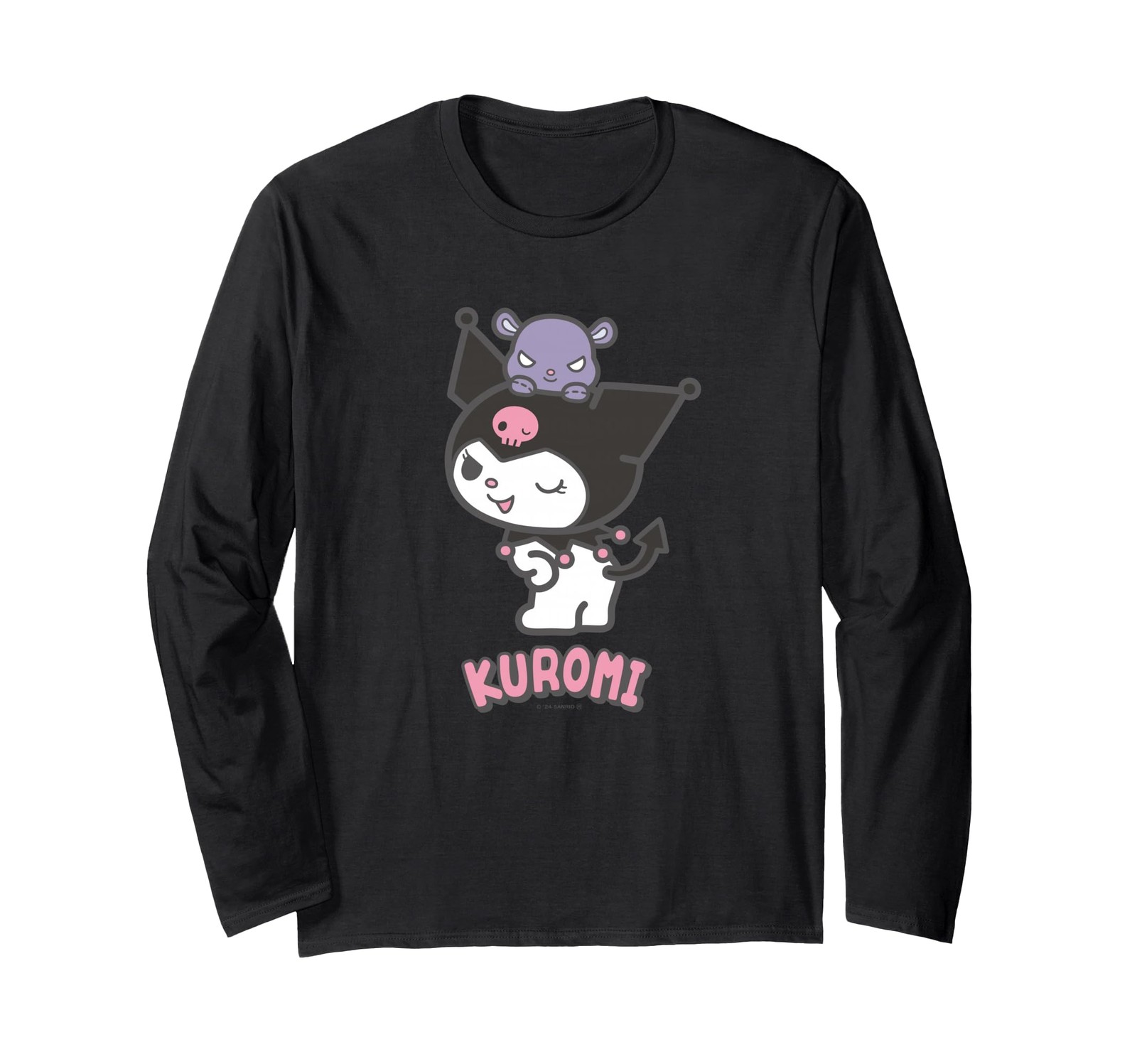SANRIO Kuromi Back, Back! Long Sleeve T-Shirt gallery