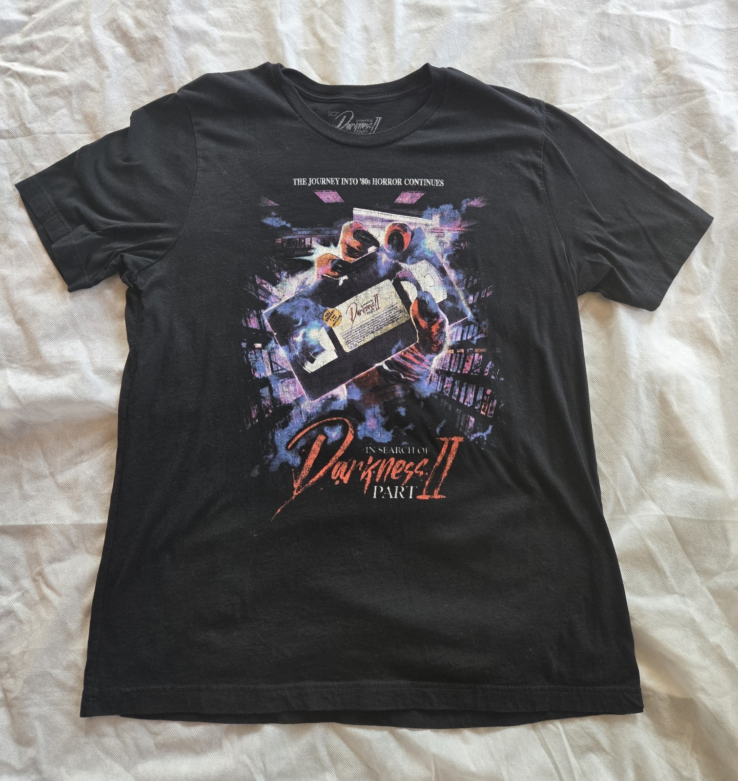 Fright Rags In Search of Darkness II T-Shirt Size XL Pet And Smoke Free Home