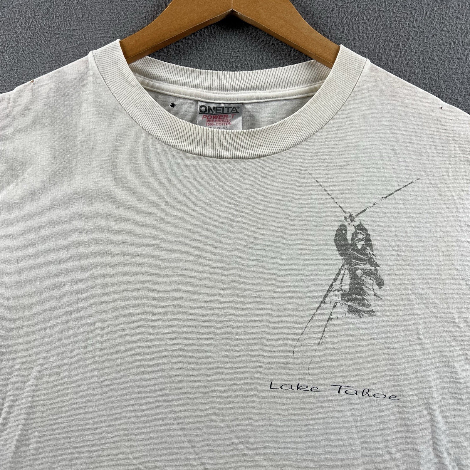 Vintage Lake Tahoe Shirt Mens XXL In Most States Getting This High Is A Felony gallery