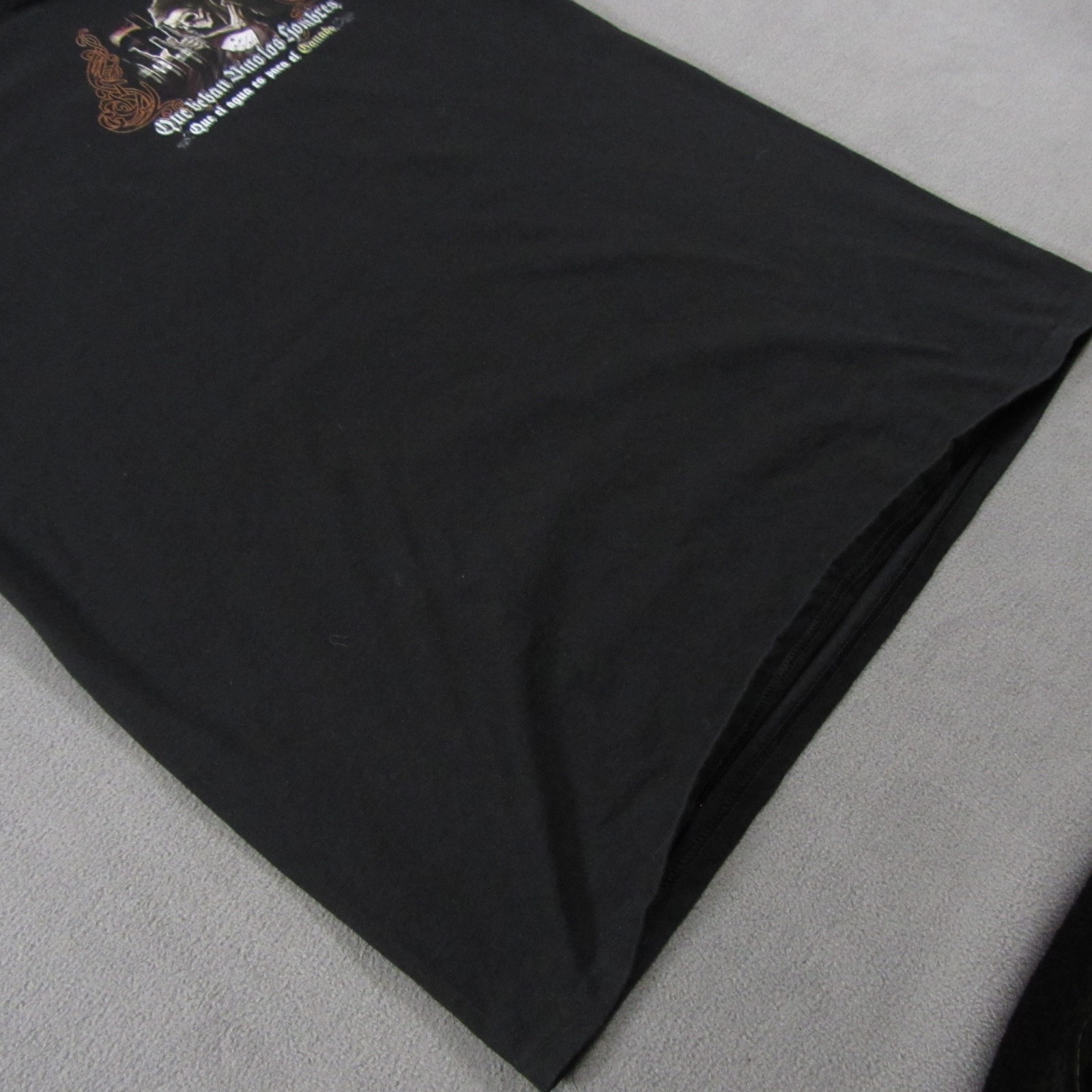 Vntg Bootleg Grim Reaper Beer Shirt L Large Y2K Punk Skulls Gothic Miss Print gallery
