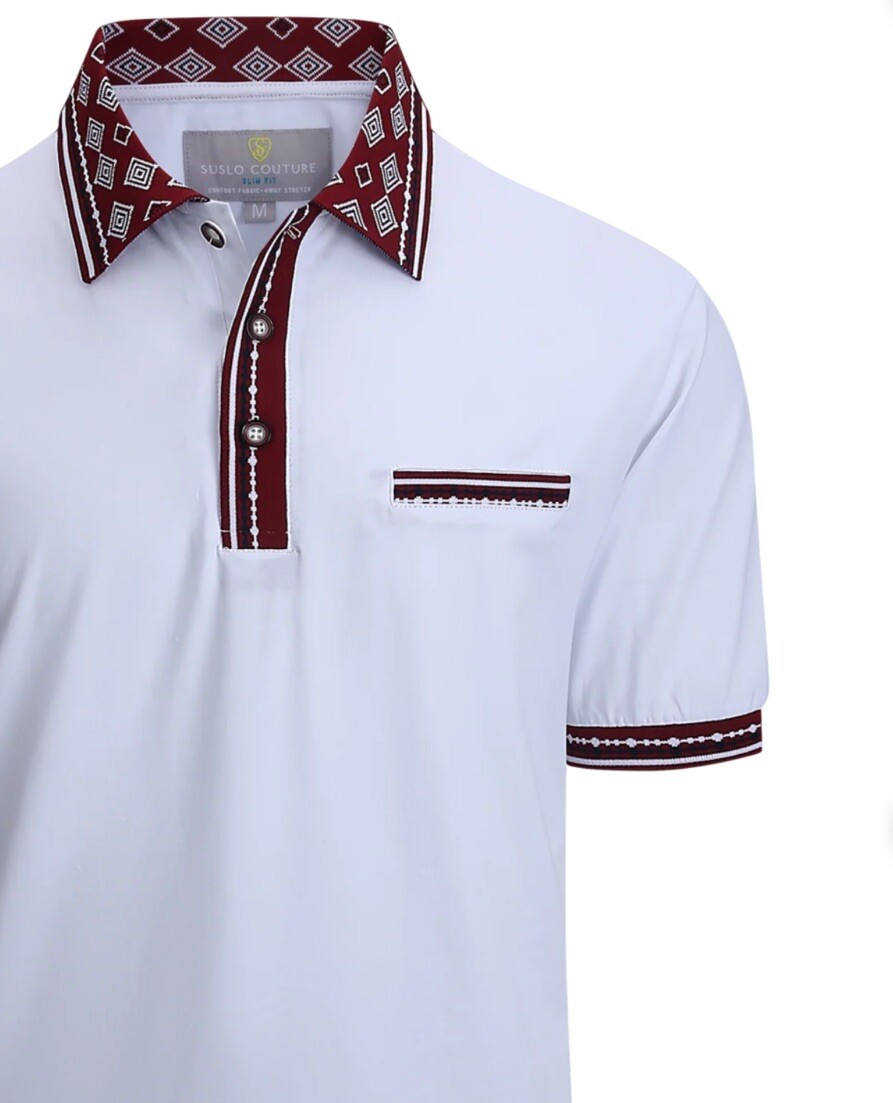 Men's Luxurious Fine Cotton Polo Shirt,Italian Style,Stretch M to 3XL….C8.A gallery